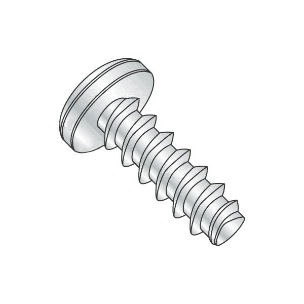 Newport Fasteners Thread Forming Screw, #10-24 x 1-1/2 in, Zinc Plated Steel Pan Head Phillips Drive, 3500 PK 878588-3500 - main